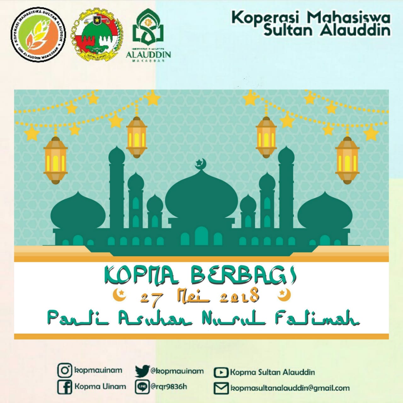 Gambar Kopma Berbagi ke Panti Asuhan